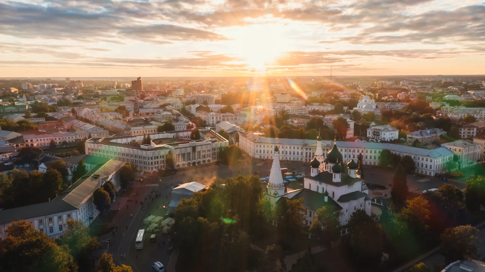Групповая обзорная экскурсия по Ярославлю «Путешествие во времени»